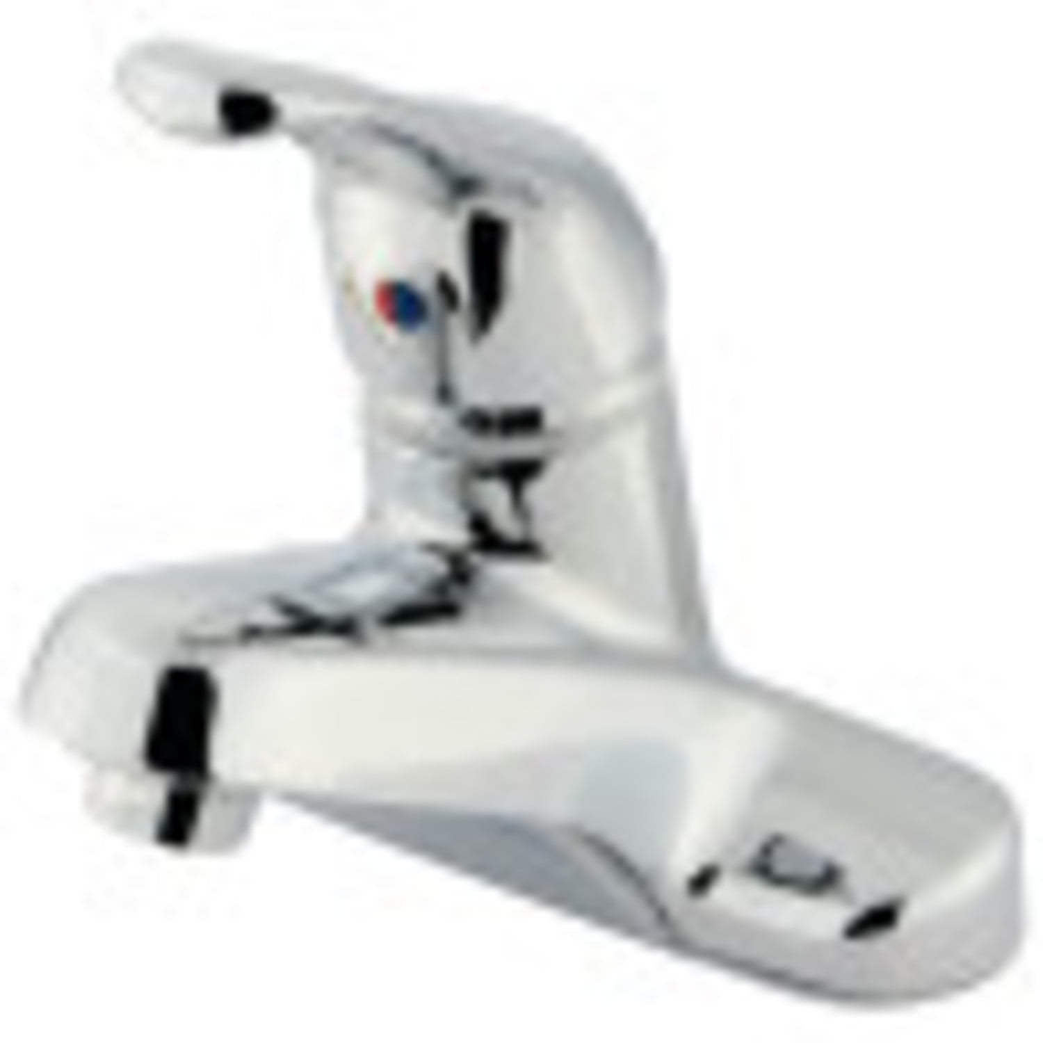Kingston Brass KB511LP Single-Handle 4 in. Centerset Bathroom Faucet, Polished Chrome