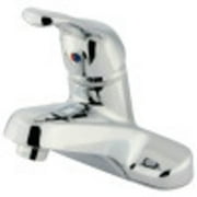Kingston Brass KB511LP Single-Handle 4 in. Centerset Bathroom Faucet, Polished Chrome