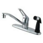 Kingston Brass KB563 Wyndham Single-Handle Centerset Kitchen Faucet, Polished Chrome