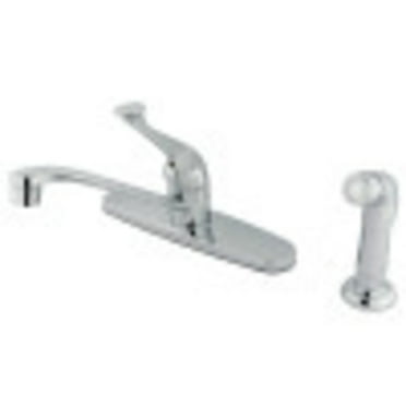 Kingston Brass KB572SP 8-Inch Centerset Kitchen Faucet, Polished Chrome