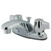 Kingston Brass KB620B 4 in. Centerset Bathroom Faucet, Polished Chrome