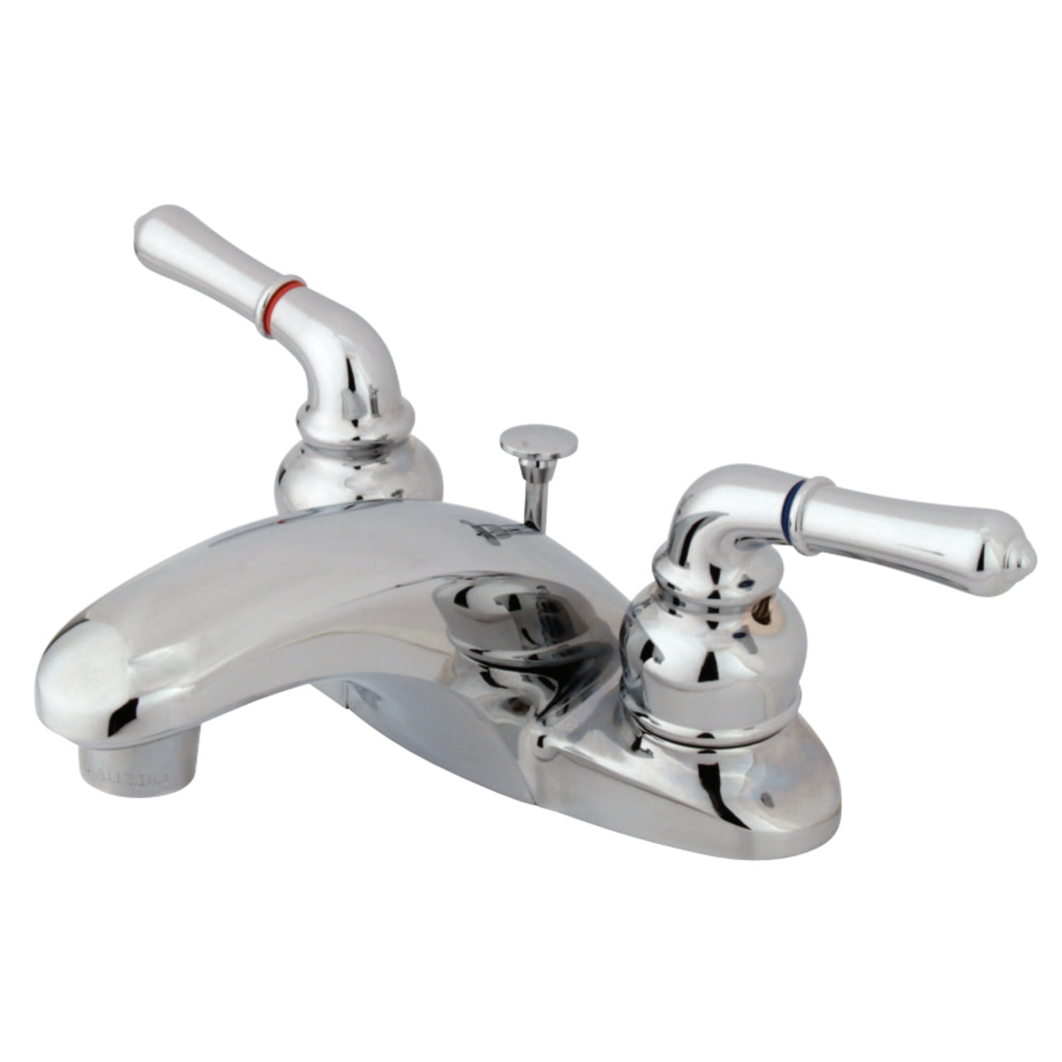 Kingston Brass KB621B 4 in. Centerset Bathroom Faucet, Polished Chrome