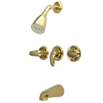 Kingston Brass Legacy Three Handle Tub & Shower Faucet