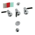 thumbnail image 1 of Kingston Brass KB6321DKL Kaiser Three-Handle Bidet Faucet, Polished Chrome, 1 of 2
