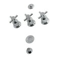 thumbnail image 1 of Kingston Brass KB6321DX Concord Three-Handle Bidet Faucet, Polished Chrome, 1 of 2