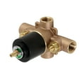 thumbnail image 1 of Kingston Brass KB650V Pressure Balanced Tub and Shower Valve, with Stops in Matte Black, 1 of 3
