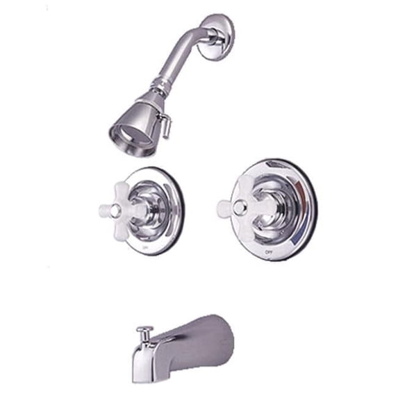 Kingston Brass KB66.PX Vintage Tub and Shower Trim with Single Function Shower H