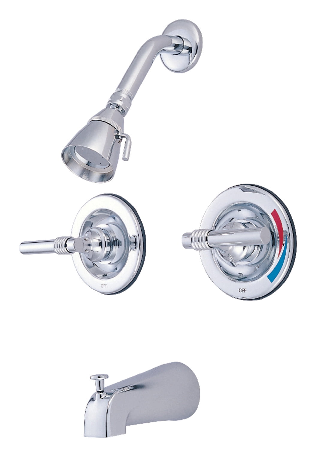 Kingston Brass Vintage Two Handle Tub & Shower Faucet