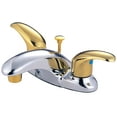 thumbnail image 1 of Kingston Brass KB6624LL 4 in. Centerset Bathroom Faucet, Polished Chrome, 1 of 2