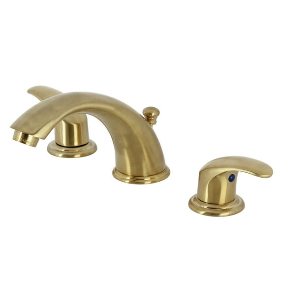 Kingston Brass Legacy Two Handle 8" to 16" Widespread Standard Mount Lavatory Faucet with Brass Pop-up