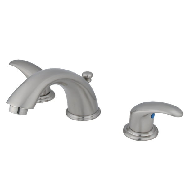 Kingston Brass KB6968LL Legacy Widespread Bathroom Faucet, Brushed Nickel