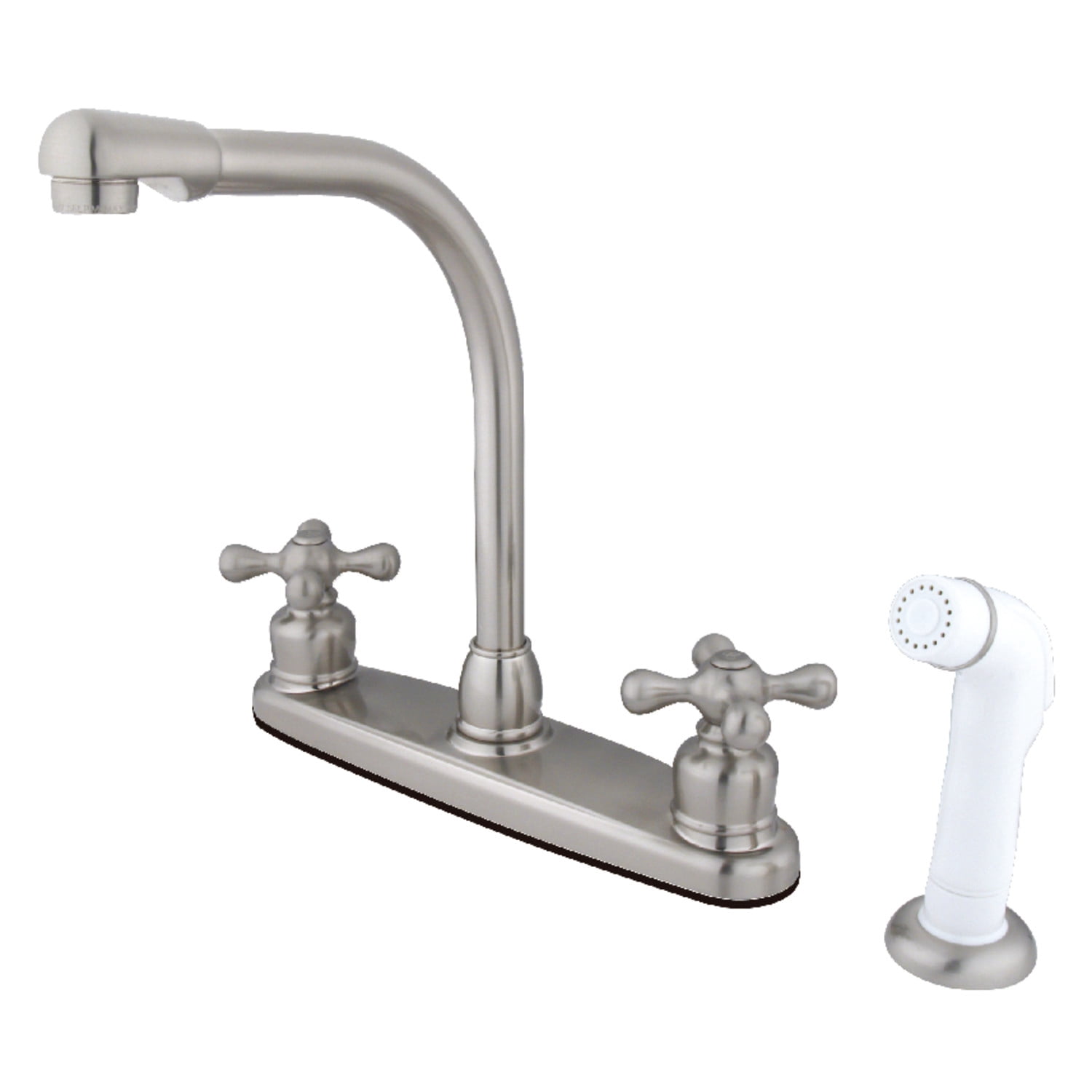 Kingston Brass NuvoFusion Bar Wasserhahn – Antikkupfer, 4-Zoll Lochabstand, 1,8 GPM Durchfluss
