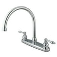 thumbnail image 1 of Kingston KB721ALLS Vintage Two-Handle 2-Hole 8" Centerset Kitchen Faucet in Polished Chrome, 1 of 4