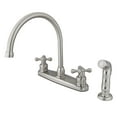 thumbnail image 1 of Kingston Brass KB728AXSP Vintage 8-Inch Centerset Kitchen Faucet, Brushed Nickel, 1 of 2