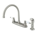 thumbnail image 1 of Kingston Brass KB728SP Vintage Centerset Kitchen Faucet, Brushed Nickel, 1 of 2