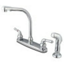 Kingston Brass KB751SP Magellan Centerset Kitchen Faucet, Polished Chrome