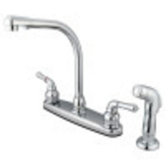 Kingston Brass KB751SP Magellan Centerset Kitchen Faucet, Polished Chrome