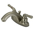 thumbnail image 1 of Kingston Brass KB7648NML 4 in. Centerset Bathroom Faucet, Brushed Nickel, 1 of 3