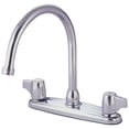 thumbnail image 1 of Kingston Brass KB771 8-Inch Centerset Kitchen Faucet, Polished Chrome, 1 of 2