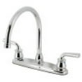 thumbnail image 1 of Kingston Brass KB790RXL Restoration 8-Inch Centerset Kitchen Faucet, Polished Chrome, 1 of 5