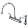 thumbnail image 1 of Kingston Brass KB791SP Magellan 8-Inch Centerset Kitchen Faucet, Polished Chrome, 1 of 2