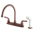 thumbnail image 1 of Kingston Brass KB796 Magellan 8-Inch Centerset Kitchen Faucet, Antique Copper, 1 of 2