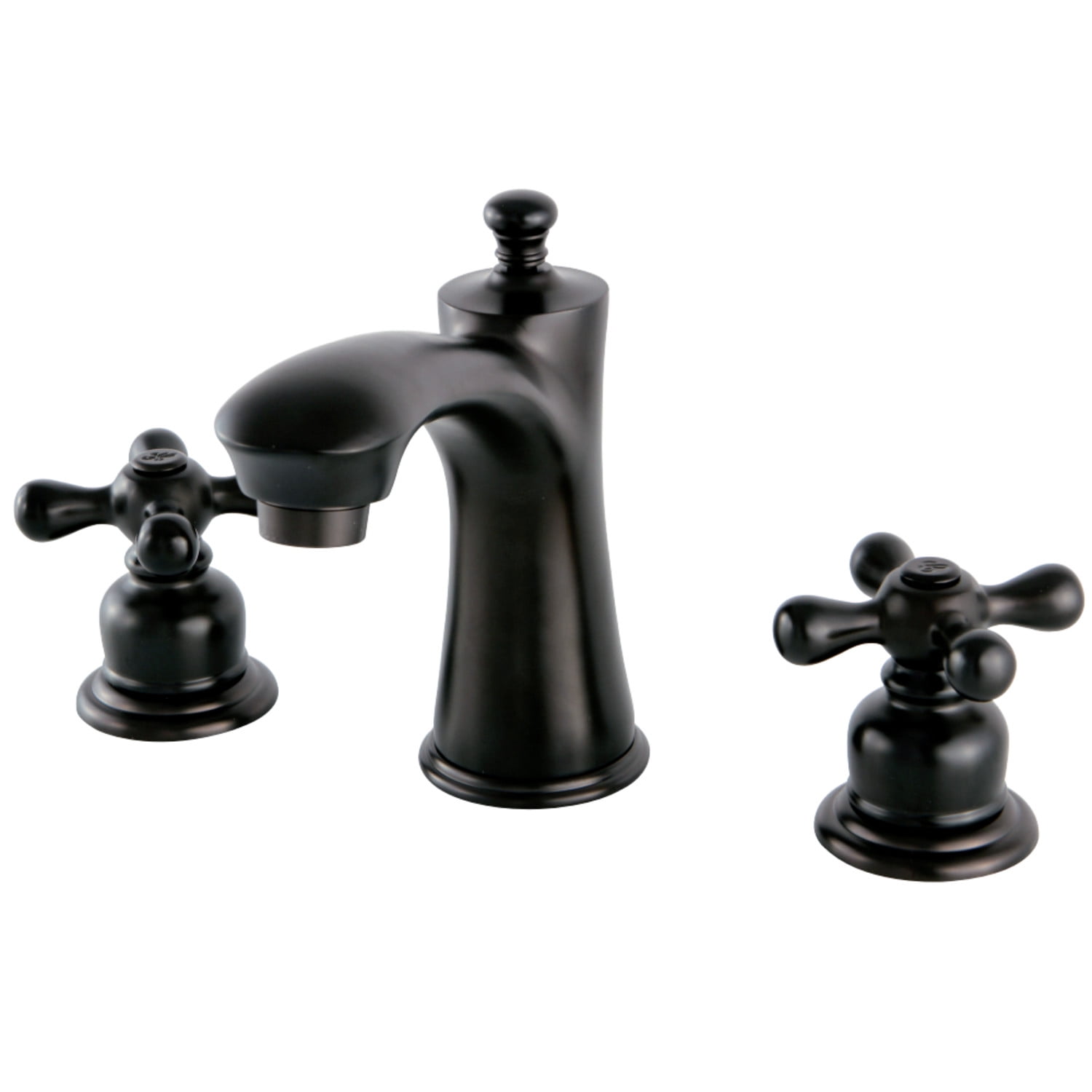 Victorian 8-inch Widespread Oil Rubbed Bronze Bathroom Faucet