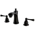 thumbnail image 1 of Kingston Brass KB7965BL 8 in. Widespread Bathroom Faucet, Oil Rubbed Bronze, 1 of 3