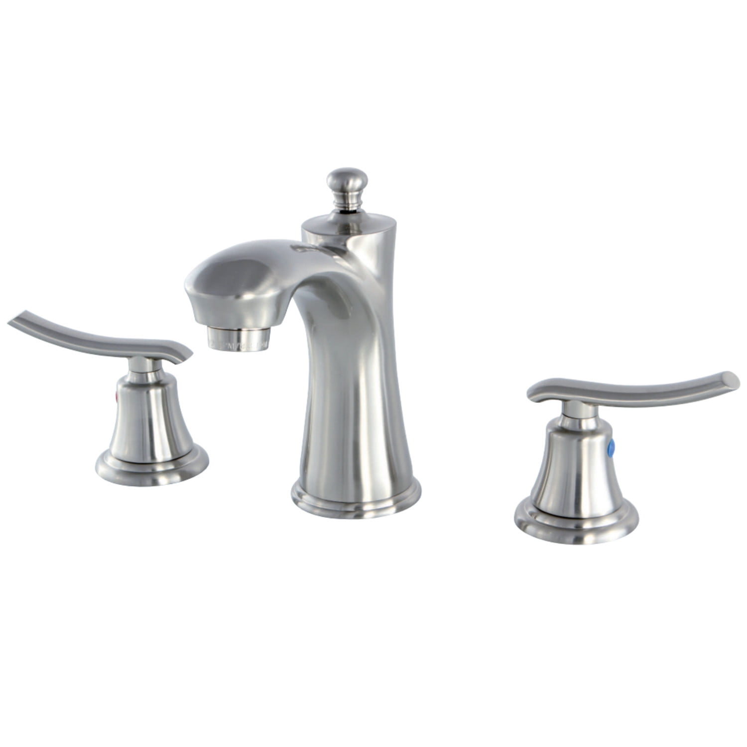 Jamestown Traditional Brushed Nickel Widespread Bathroom Faucet