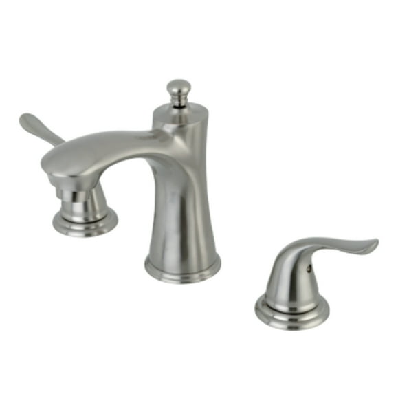 Kingston Brass KB7968YL 8 in. Widespread Bathroom Faucet, Brushed Nickel
