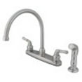 thumbnail image 1 of Kingston Brass KB798SP Magellan 8-Inch Centerset Kitchen Faucet, Brushed Nickel, 1 of 2