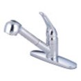 thumbnail image 1 of Kingston Brass KB801SP Pull-Out Kitchen Faucet, Polished Chrome, 1 of 2