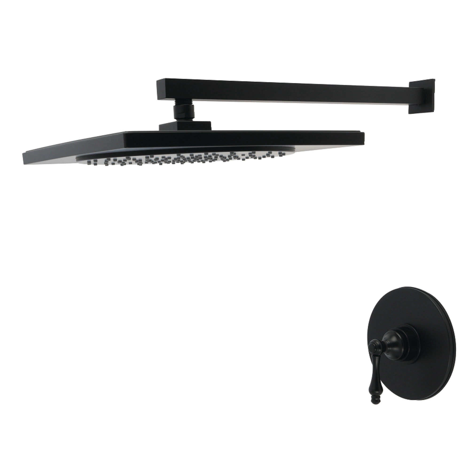 Kingston Brass KB8330ALSO Restoration Single-Handle Pressure Balanced Shower Faucet, Matte Black