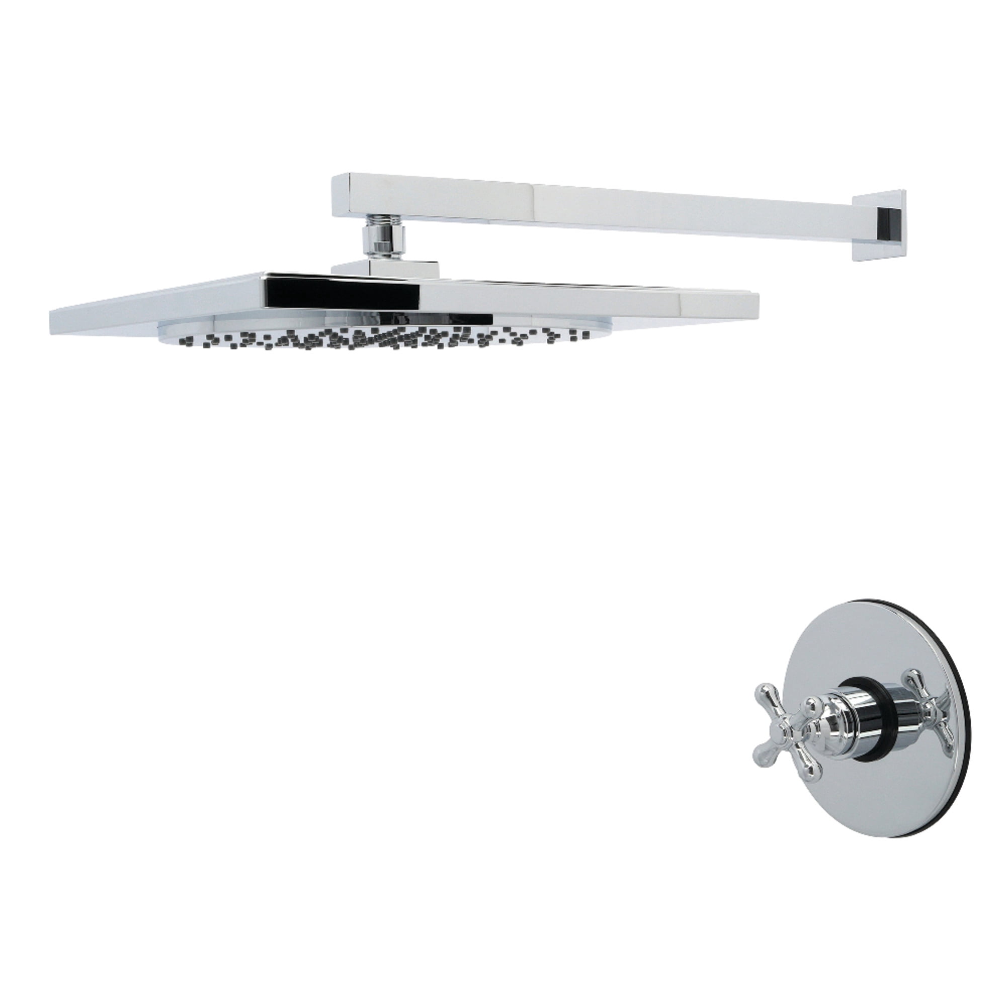 Kingston Brass KB8331AXSO Restoration Single-Handle Pressure Balanced Shower Faucet, Polished Chrome