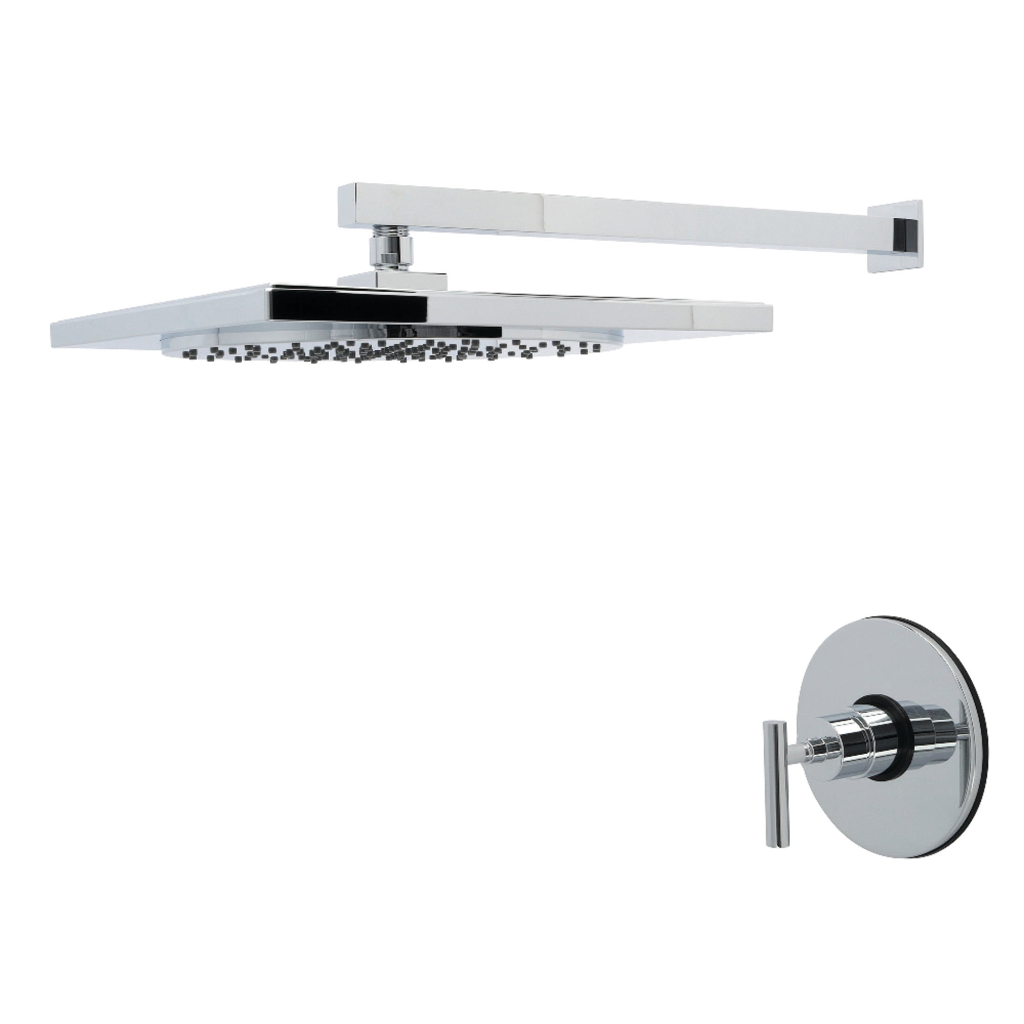Kingston Brass KB8331CMLSO Manhattan Single-Handle Pressure Balanced Shower Faucet, Polished Chrome