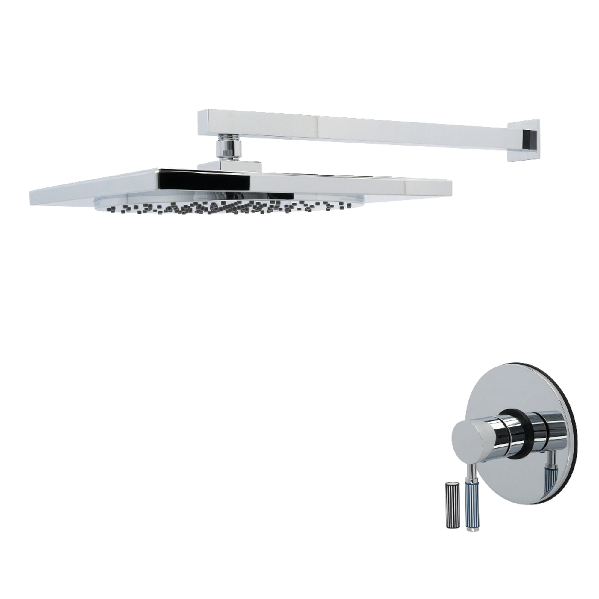 Kingston Brass KB8331KPSSO Verona Single-Handle Pressure Balanced Shower Faucet, Polished Chrome