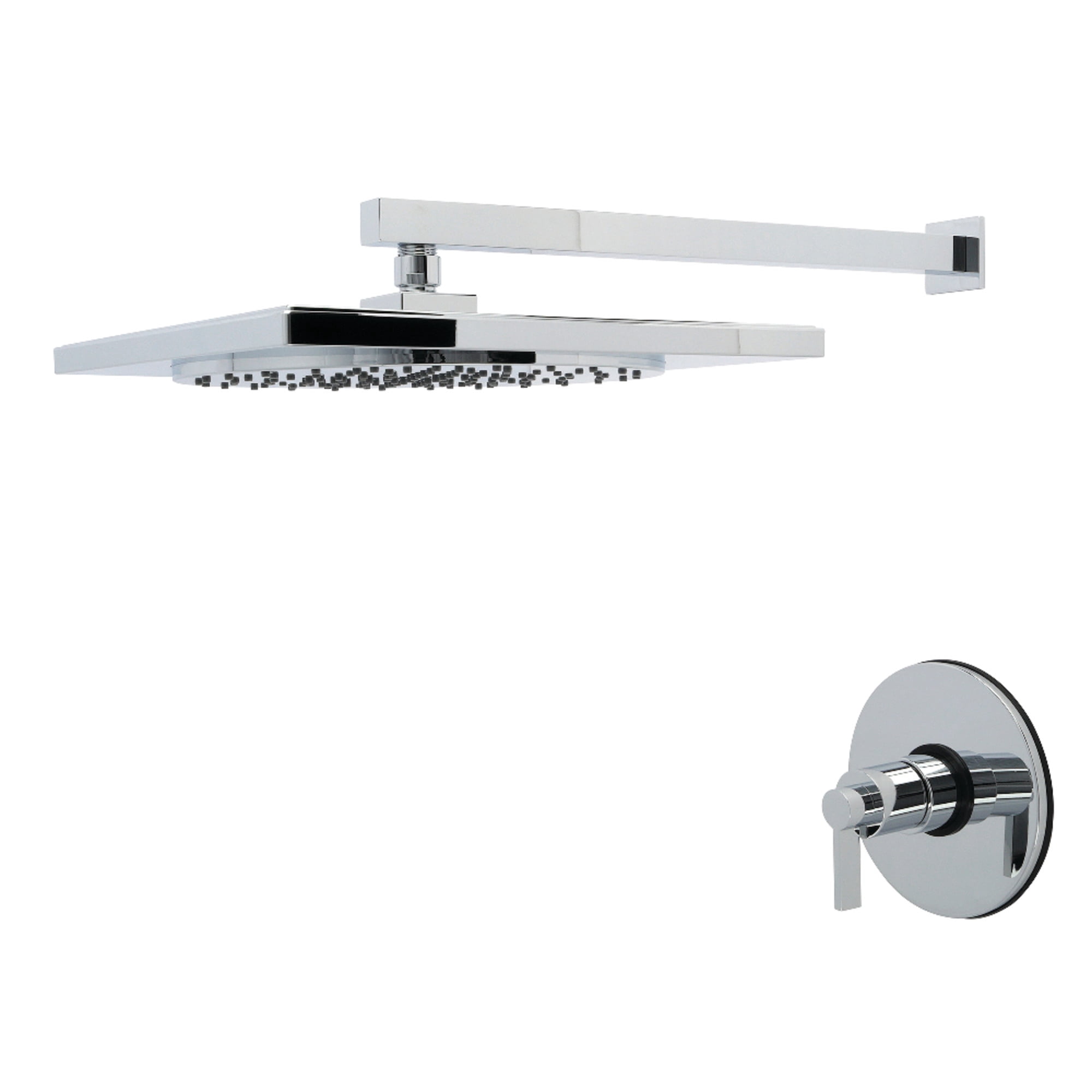 Kingston Brass KB8331NDLSO NuvoFusion Single-Handle Pressure Balanced Shower Faucet, Polished Chrome
