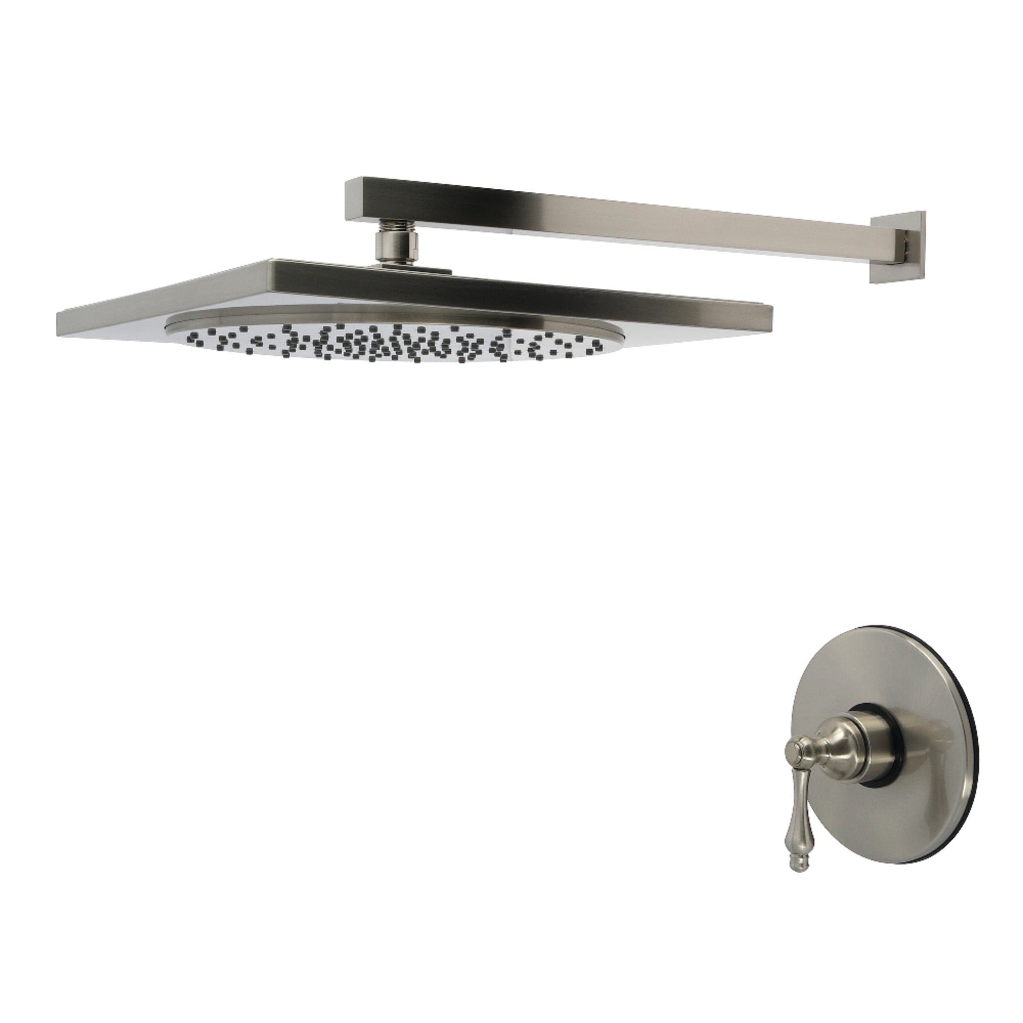 Kingston Brass KB8338ALSO Restoration Single-Handle Pressure Balanced Shower Faucet, Brushed Nickel