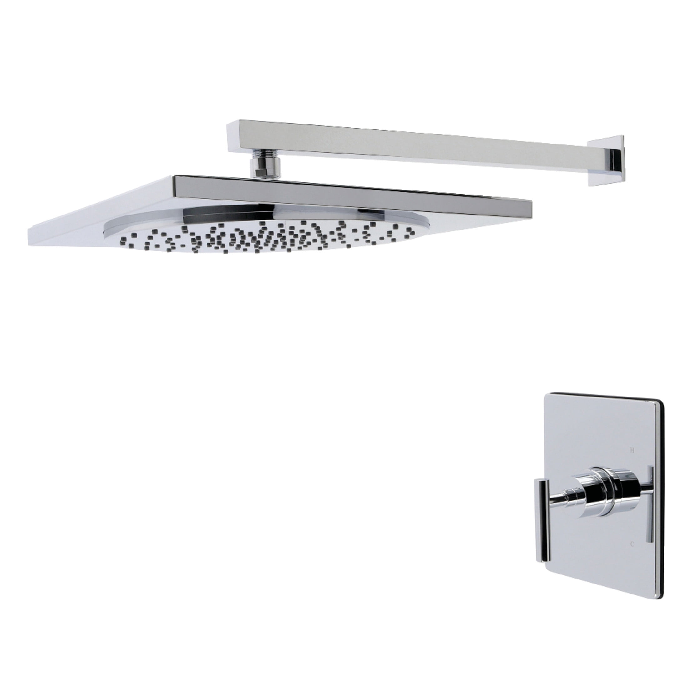 Kingston Brass KB8341CMLSO Manhattan Single-Handle Pressure Balanced Shower Faucet in Polished Chrome