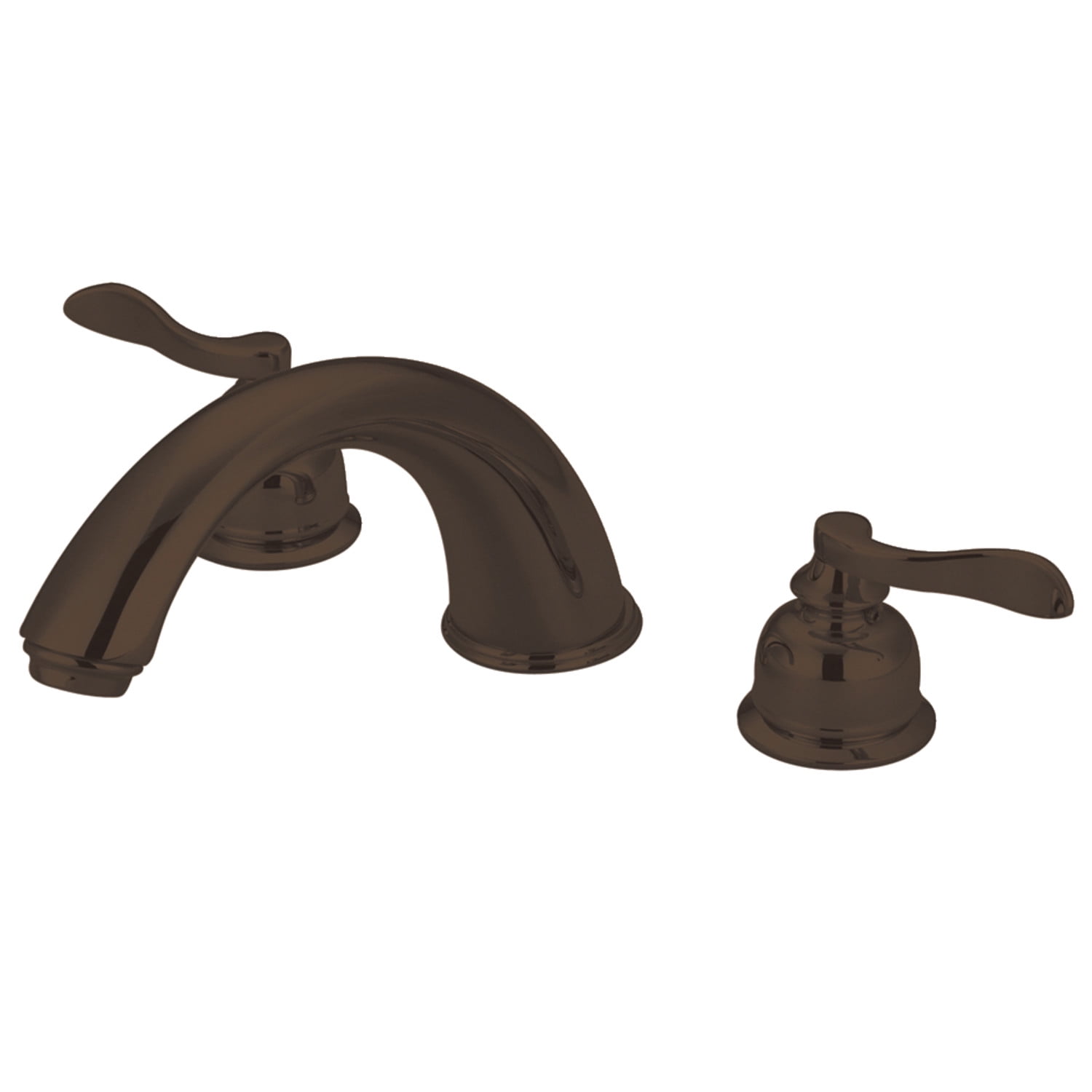 Kingston Brass KB8365NFL NuWave French Two-Handle Roman Tub Faucet, Oil Rubbed Bronze