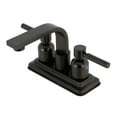 thumbnail image 1 of Kingston Brass KB8465DL Concord 4 in. Centerset Bathroom Faucet with Push Pop-Up, Oil Rubbed Bronze, 1 of 2