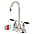 thumbnail image 1 of Kingston Brass KB8496CKL Kaiser Bar Faucet, Polished Nickel, 1 of 2