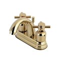 thumbnail image 1 of Kingston Brass KB8612DX 4 in. Centerset Bathroom Faucet, Polished Brass, 1 of 2