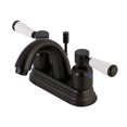 thumbnail image 1 of Kingston Brass KB8615DPL 4 in. Centerset Bathroom Faucet, Oil Rubbed Bronze, 1 of 2