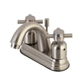 thumbnail image 1 of Kingston Brass KB8618DX 4 in. Centerset Bathroom Faucet, Brushed Nickel, 1 of 2
