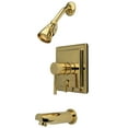 thumbnail image 1 of Kingston Brass KB86520DL Concord Single-Handle Tub and Shower Faucet, Polished Brass, 1 of 2