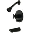 thumbnail image 1 of Kingston Brass KB86950DX Concord Tub & Shower Faucet, Oil Rubbed Bronze, 1 of 2