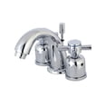 thumbnail image 1 of Kingston Brass KB8911DX Concord Widespread Bathroom Faucet, Polished Chrome, 1 of 2