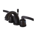 thumbnail image 1 of Kingston Brass KB8915EFL Centurion Widespread Bathroom Faucet, Oil Rubbed Bronze, 1 of 4