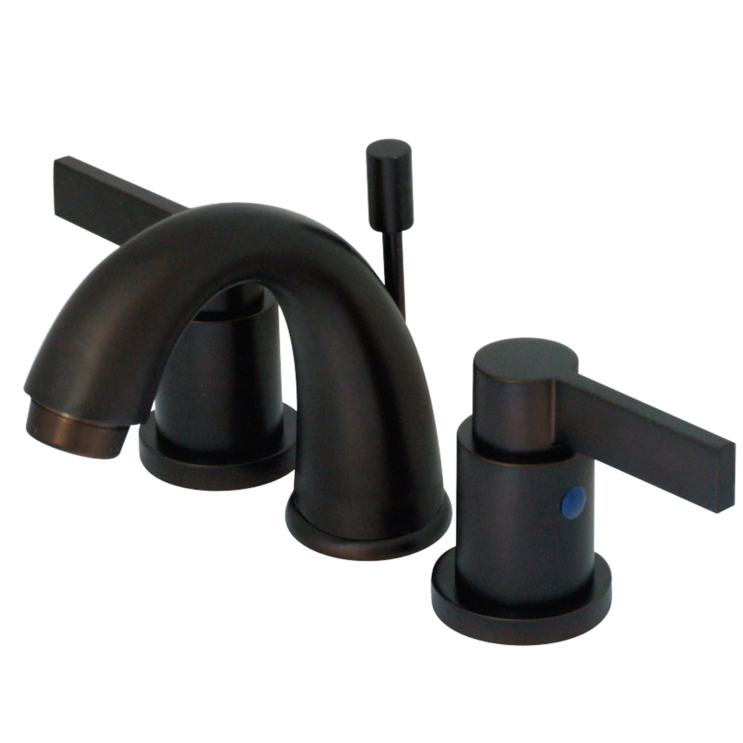 Elegant NuvoFusion Oil Rubbed Bronze Widespread Bathroom Faucet